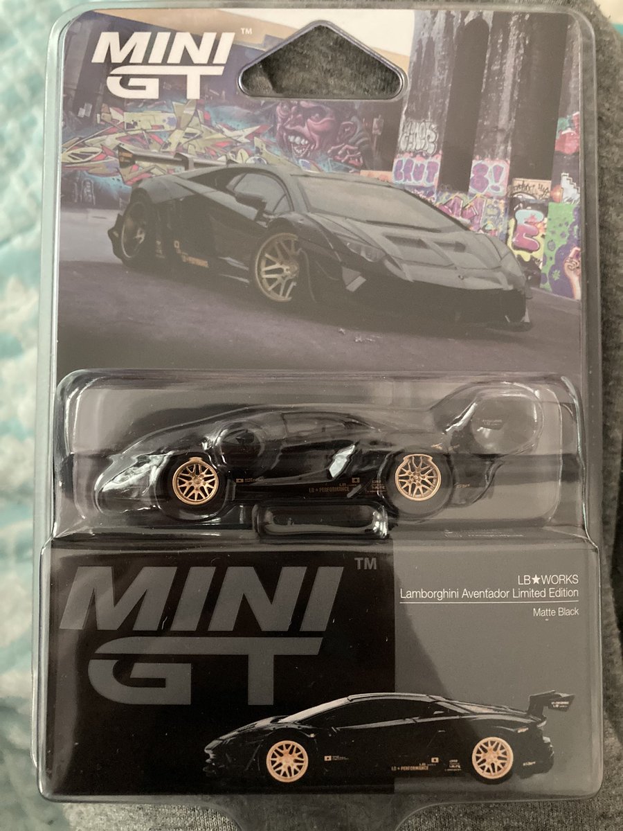 toy_NukUGroU's tweet image. #ミニカー #minigt 
MINI GT LB★WORKS
Lamborghini Aventador
Limited Edition Matte Black
MGT01087-BL
日本発売日未定