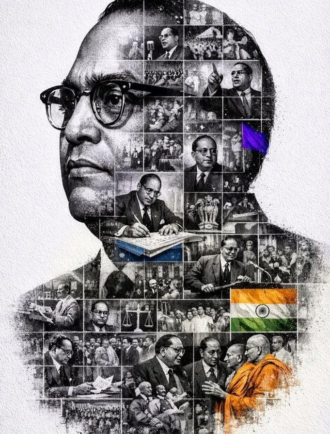 "संवैधानिक स्वतंत्रता का तब तक कोई अर्थ नहीं है, जब तक वह सामाजिक स्वतंत्रता के साथ न चले।"
भारत रत्न बाबा साहब डॉ. भीमराव अंबेडकर जी की जयंती पर कोटि-कोटि नमन। उनके 'शिक्षित बनो, संगठित रहो और संघर्ष करो' के विचार को अपने जीवन में उतारें 🙏💐
#अंबेडकर_जयंती
#बाबासाहेब_अंबेडकर