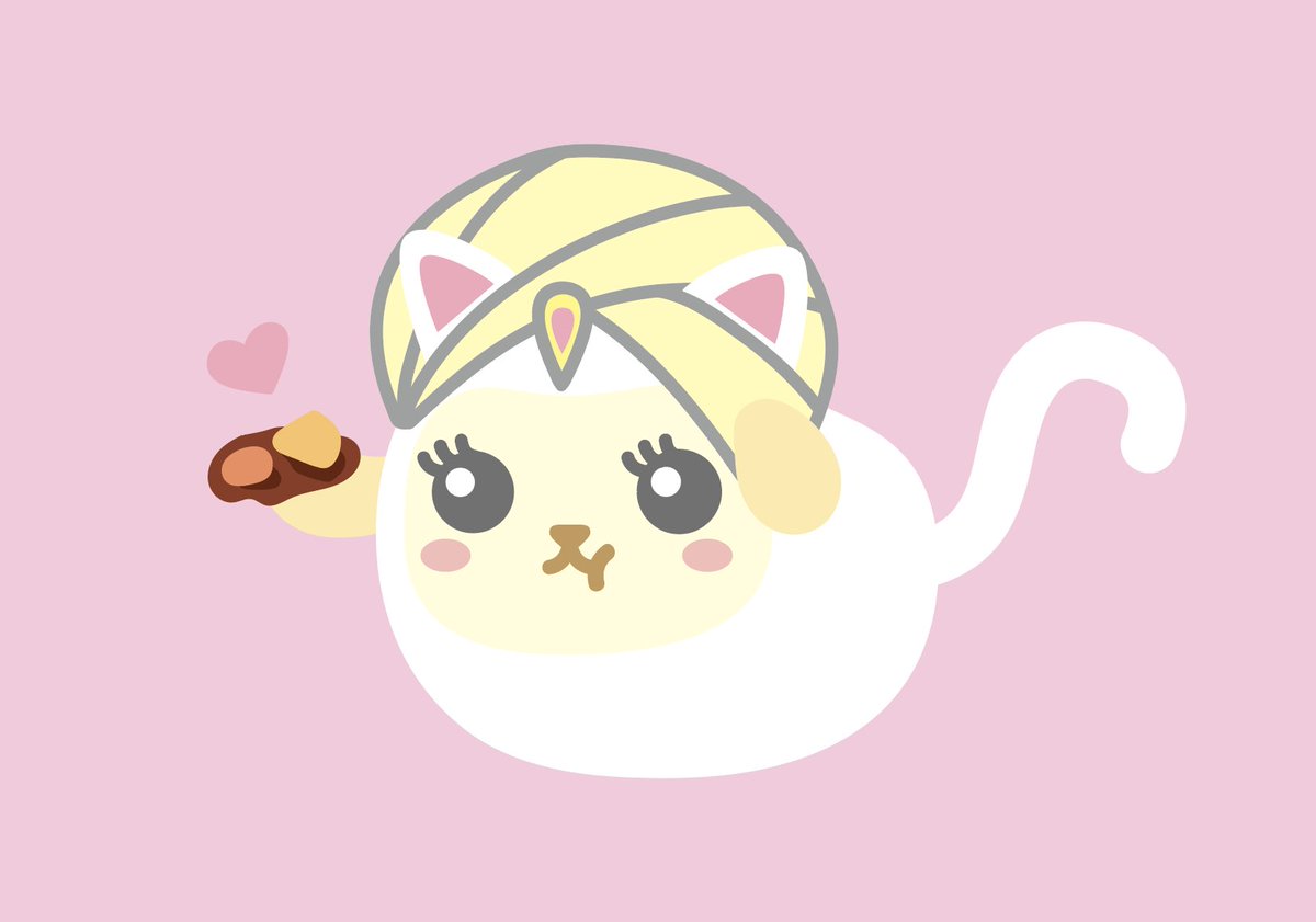 ねぇ知ってる？インドの猫はカレーが大好物なんだって。#熟カレーの日 #豆しば