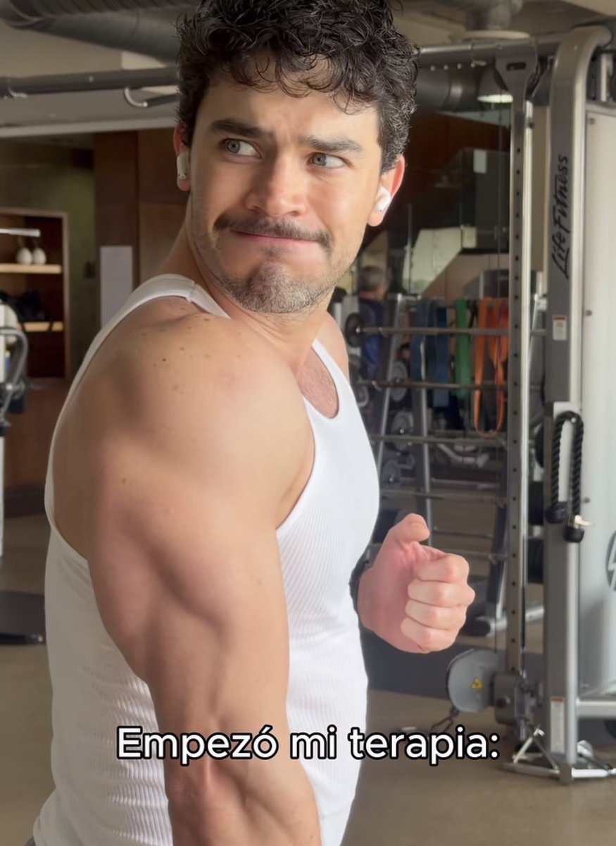 Las venotas y músculos de José Manuel Rincón 🫦