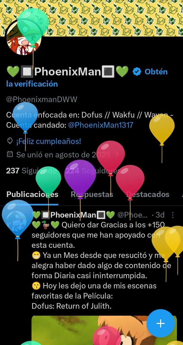 💚🔲PhoenixMan🔳💚 tweet media