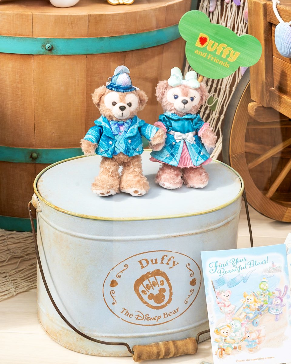 東京ディズニーシー 25周年コスチュームのダッフィー、シェリーメイの