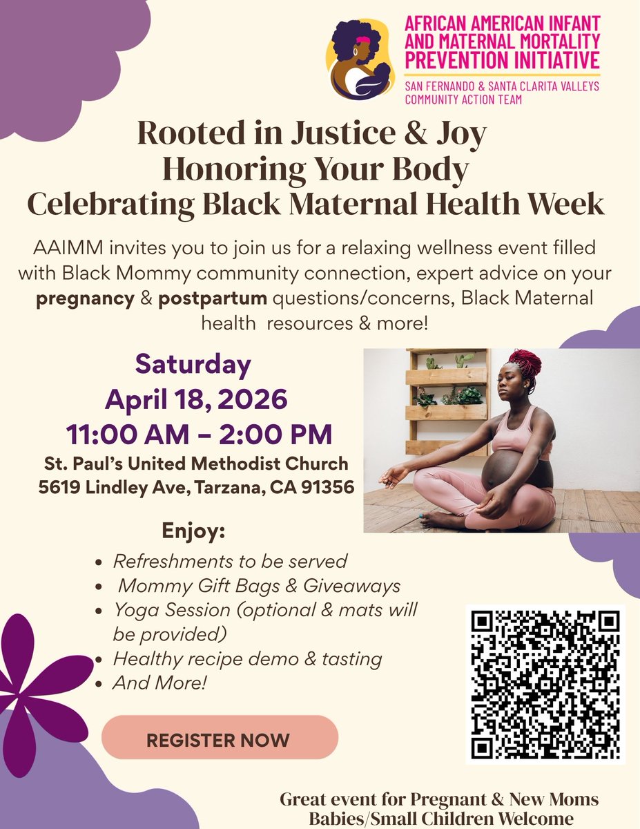 Black Infants and Families LA tweet media