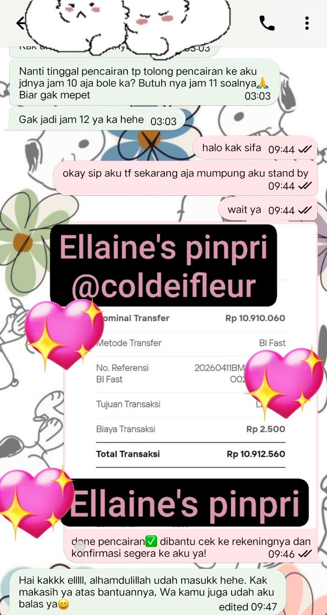 pencairan nominal big hari ini🤩, yang lagi pusing nyari pinjaman untuk kebutuhan urgent dan butuh hari ini banget bisa ajukan ke aku yuk! snk berlaku yaa

#pinjamanpribadi #pinpri #danapinjam #dapin #zonauang