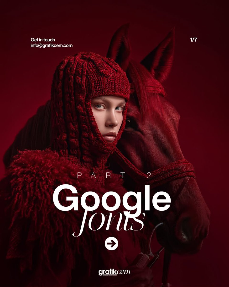 Striking visuals paired with powerful typography from Google Fonts. 🪄