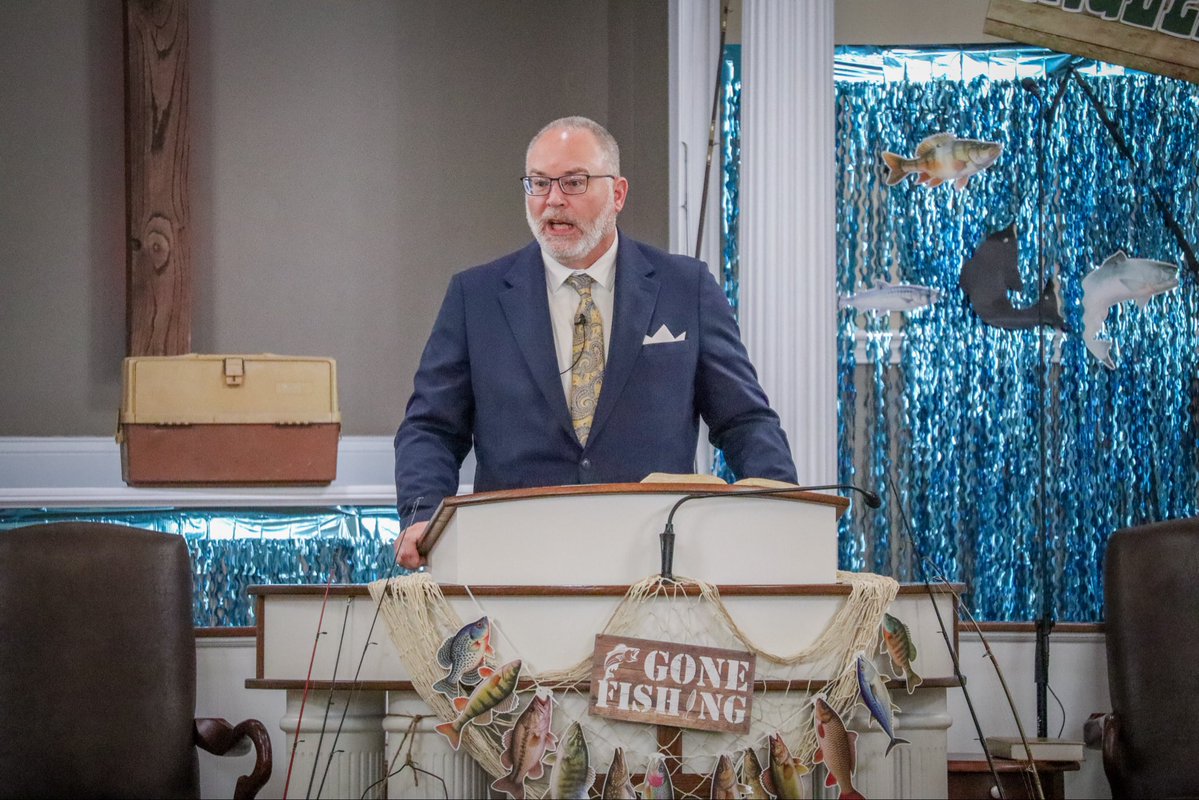 What a joy it was to be in church on a Monday night! We heard a timely message titled “Escape to Higher Ground”. It was a challenge for men to rise up and be the spiritual leader of their home that God wants them to be. We can’t wait to do it all over again tomorrow night!