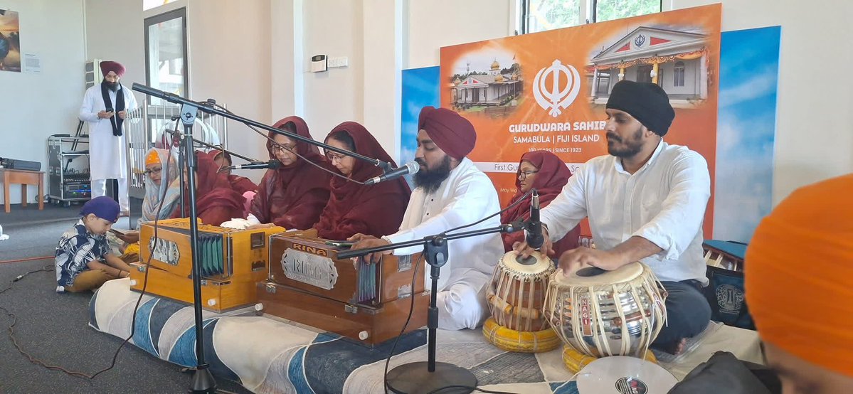 TheAusToday's tweet image. 🇮🇳🤝🇫🇯 Celebrating Baisakhi in Fiji

The High Commissioner of India to Fiji, Suneet Mehta, joined the Sangat at Samabula Gurudwara in Suva to celebrate the vibrant festival of Baisakhi.

Marking the founding of the Khalsa by Guru Gobind Singh, the occasion reflects timeless