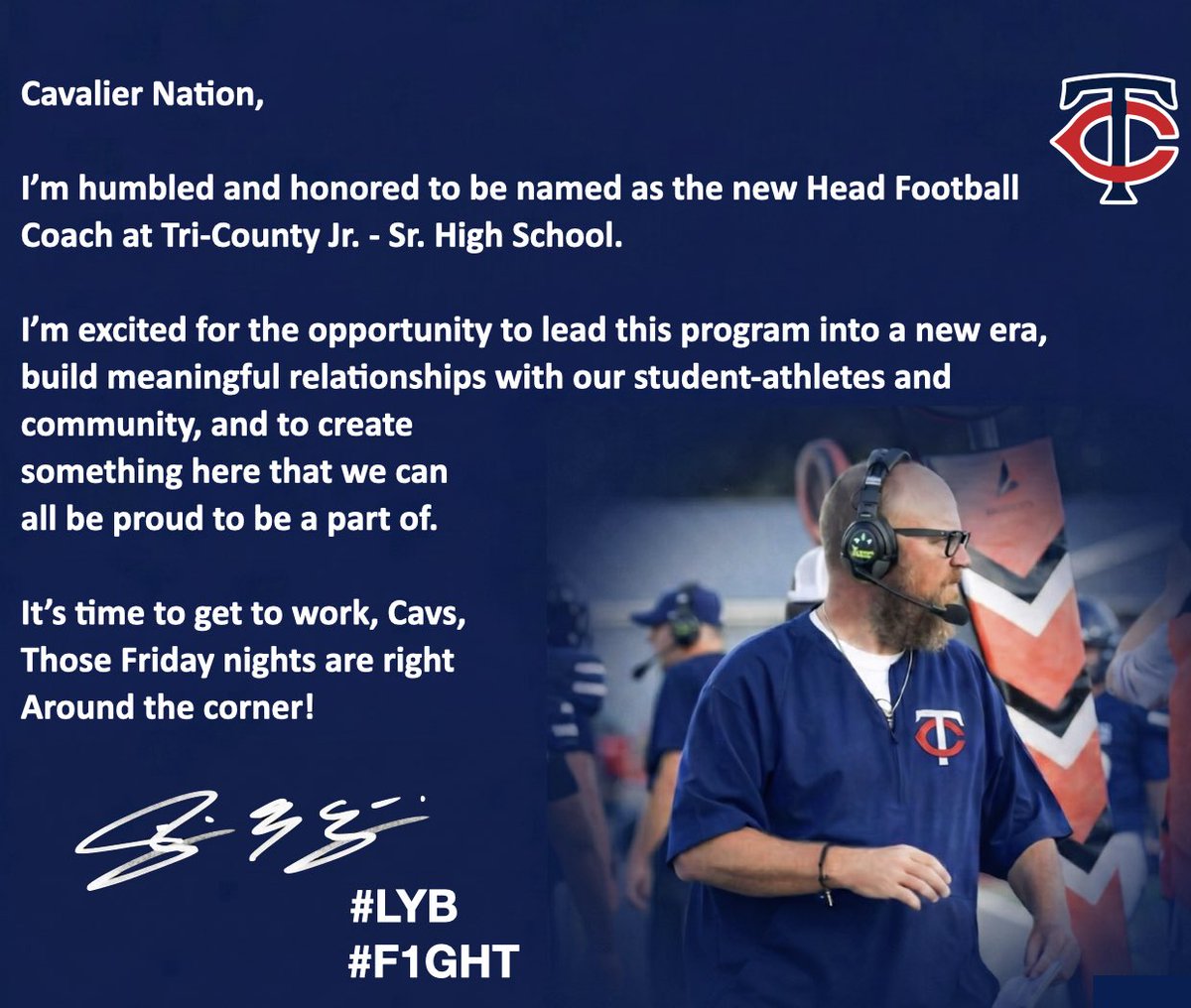 Coach Kinzie 🏈 tweet media