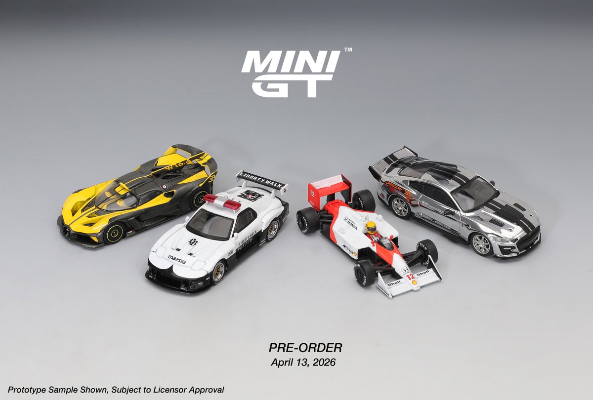tamtamsagami's tweet image. ＜Tamca会員様限定＞
【ミニカー | #MINIGT】予約受付開始！

ランボルギーニ ウラカン ステラート All-Terrain セット
マクラーレン MP4/4 カナダGP 1988 優勝車 #12 A.セナ
など
締切：4/23（木）

Tamca会員サイト▶tamca.hs-tamtam.jp

ご予約お待ちしてます！
#タムタム相模原店😃