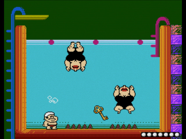 RyanSilberman's tweet image. Tcheco in the Castle of Lucio is probably what you would get if you combined oldschool NES games with the rapidfire pace and bizarre humor of WarioWare.

Marcelo Barbosa developed the game, and it can be found here:
store.steampowered.com/app/377600/Tch…