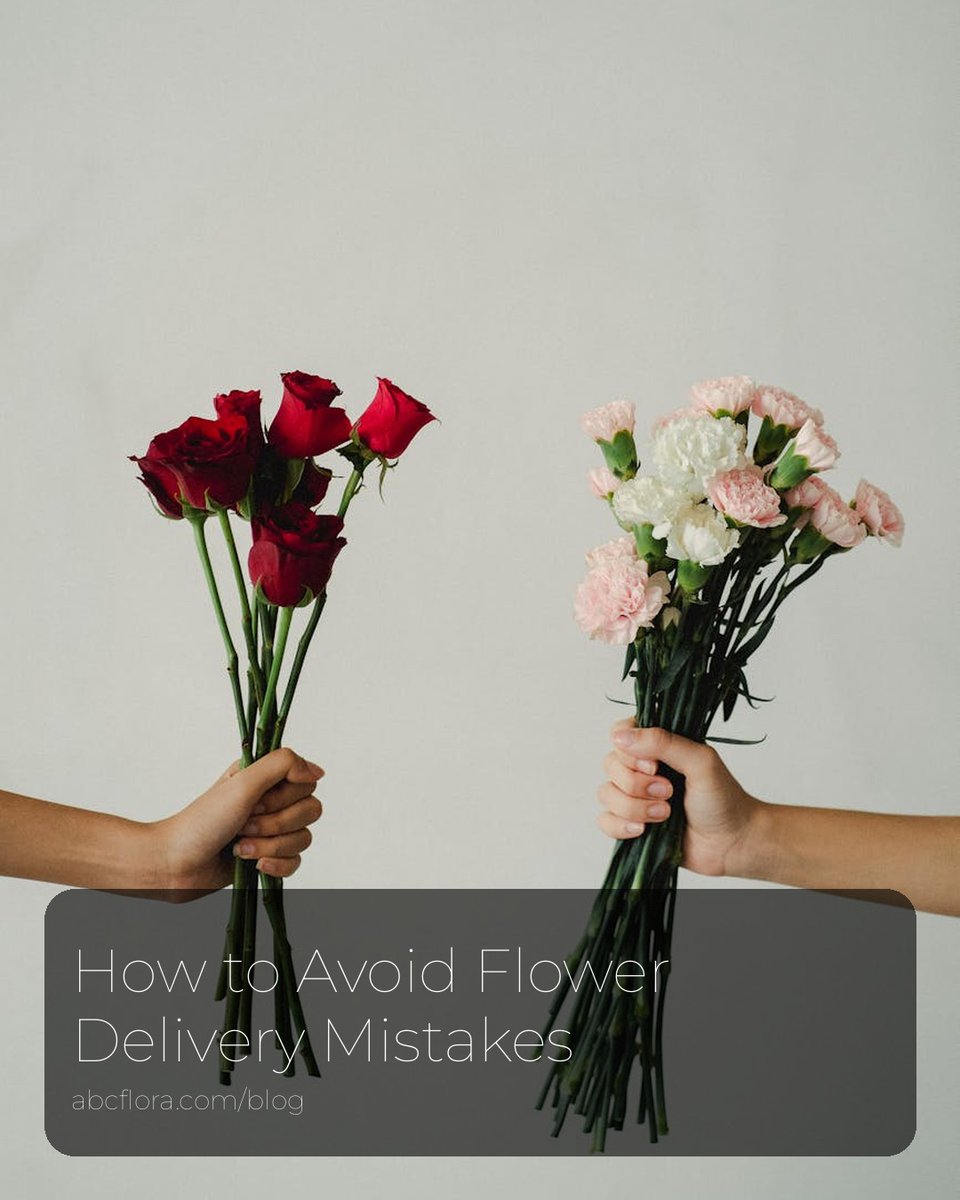 abcfloraOK's tweet image. Navigating flower delivery blunders? 🌺 Dive into our blog abcflora.com/blogs/flower-b… and learn how to make your gift a delight! 💐 #FlowerTips #abcFlora