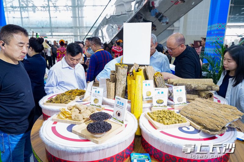 ChangShaDaily's tweet image. On April 12, the First Traditional #Chinese Medicine Agriculture Expo &amp;amp; #TCM Agriculture Industry Conference successfully concluded at the Hunan International Convention and #Exhibition Center. As the country’s first professional exhibition dedicated to the entire industrial
