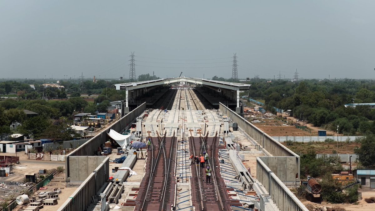 dronemanYT's tweet photo. Mumbai-Ahmedabad High Speed Rail Corridor.
Here are some snaps of "Anand Bullet train Station".
You can see the Depo also at Pic-3

Full Video - https://t.co/yjoTKXuK31 https://t.co/9TW9PEcJzw