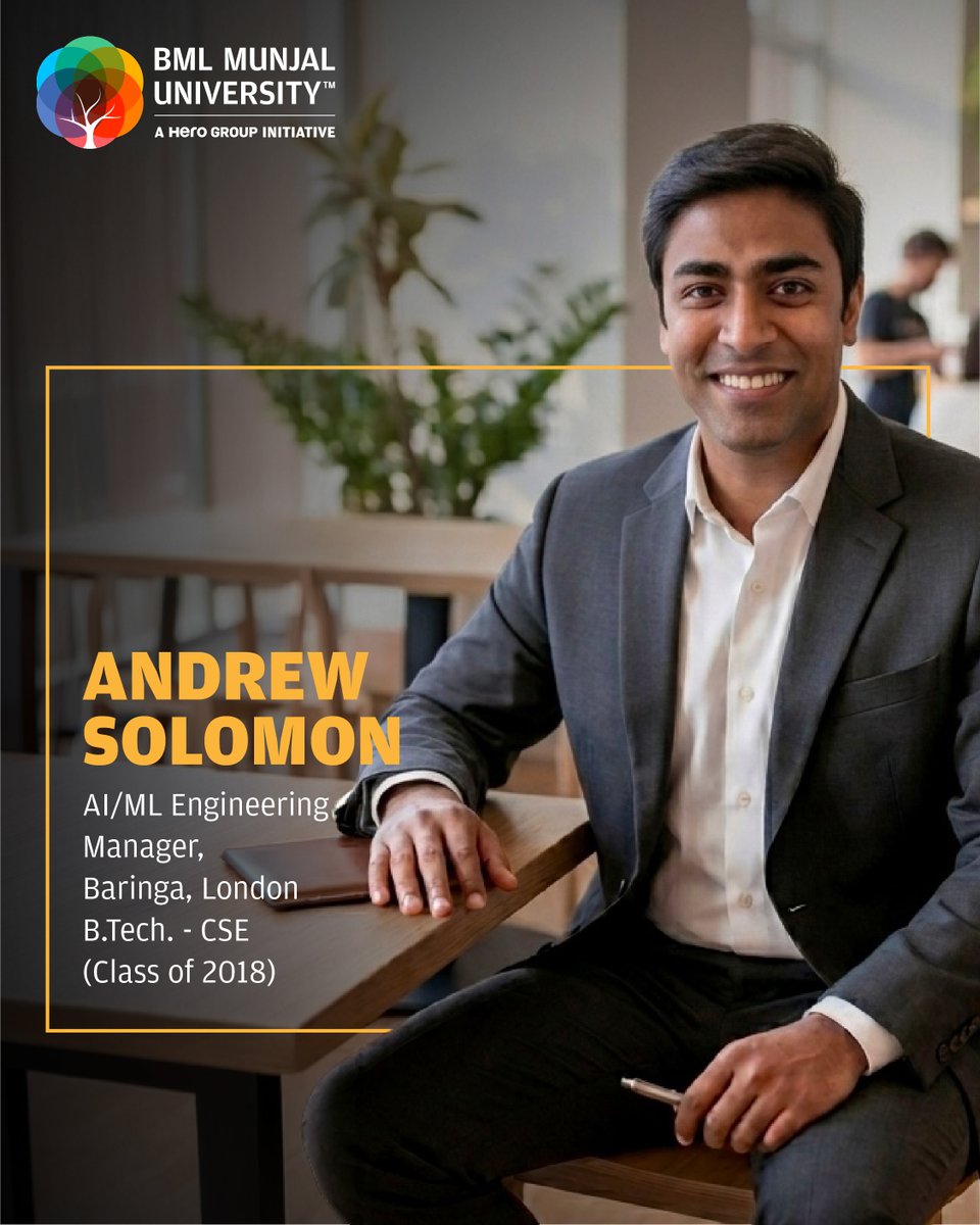 BML Munjal University (BMU) tweet media