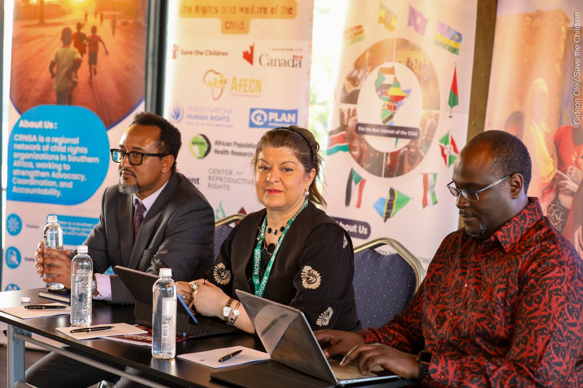 UgandaCRNN's tweet photo. Pictured (L-R): Dr. Ayalew Getachew, Head of the ACERWC; Hon. Gahar Sabrina, Chairperson of the ACERWC; and Damon K Wamara, Chair of CSO Forum on the ACRWC.  

Together, their leadership continues to shape conversations. #CSOForum #InclusionForAll #ChildRights #Africa https://t.co/O73eDOC9VZ