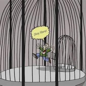 lenantesur's tweet image. 🍀Rompe la jaula aunque no sepas volar...de ti depende...Cambia tu paradigma de Esclavitud =$ /IA/ ID  #NOM