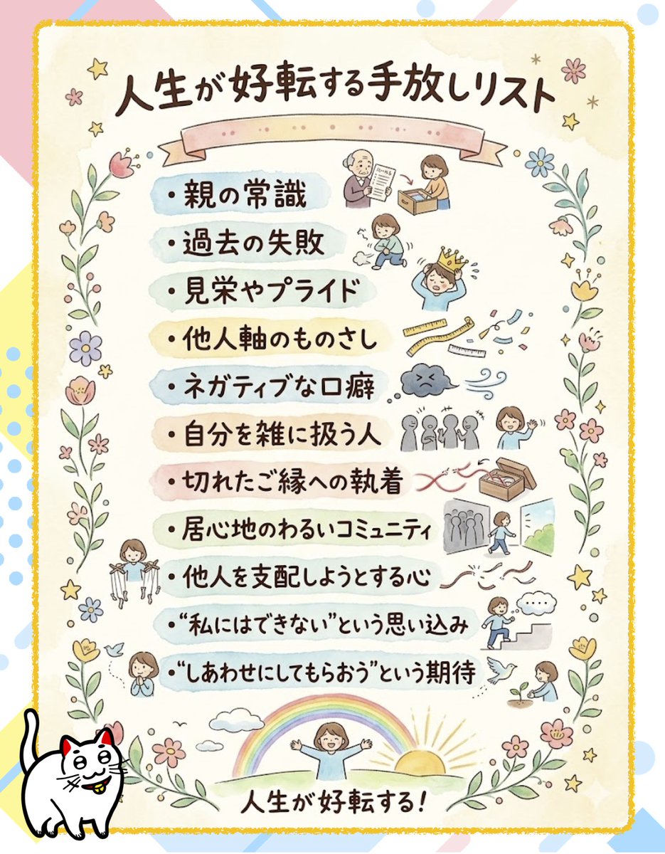 人生にも断捨離が必要なのね😆
