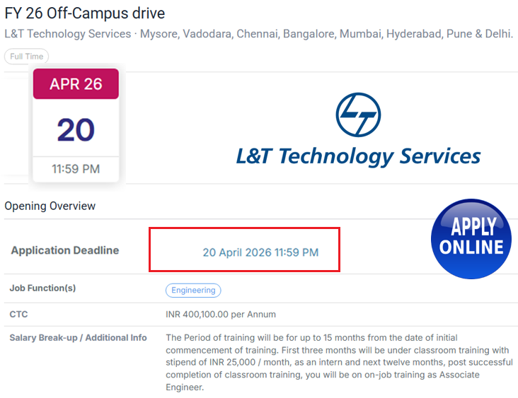 Freshers IT Jobs Updates tweet media