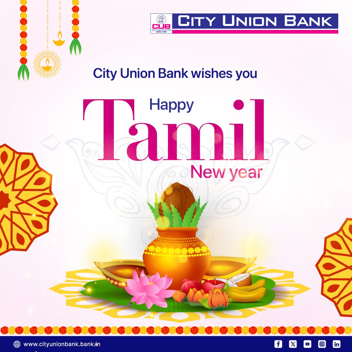 City Union Bank tweet media