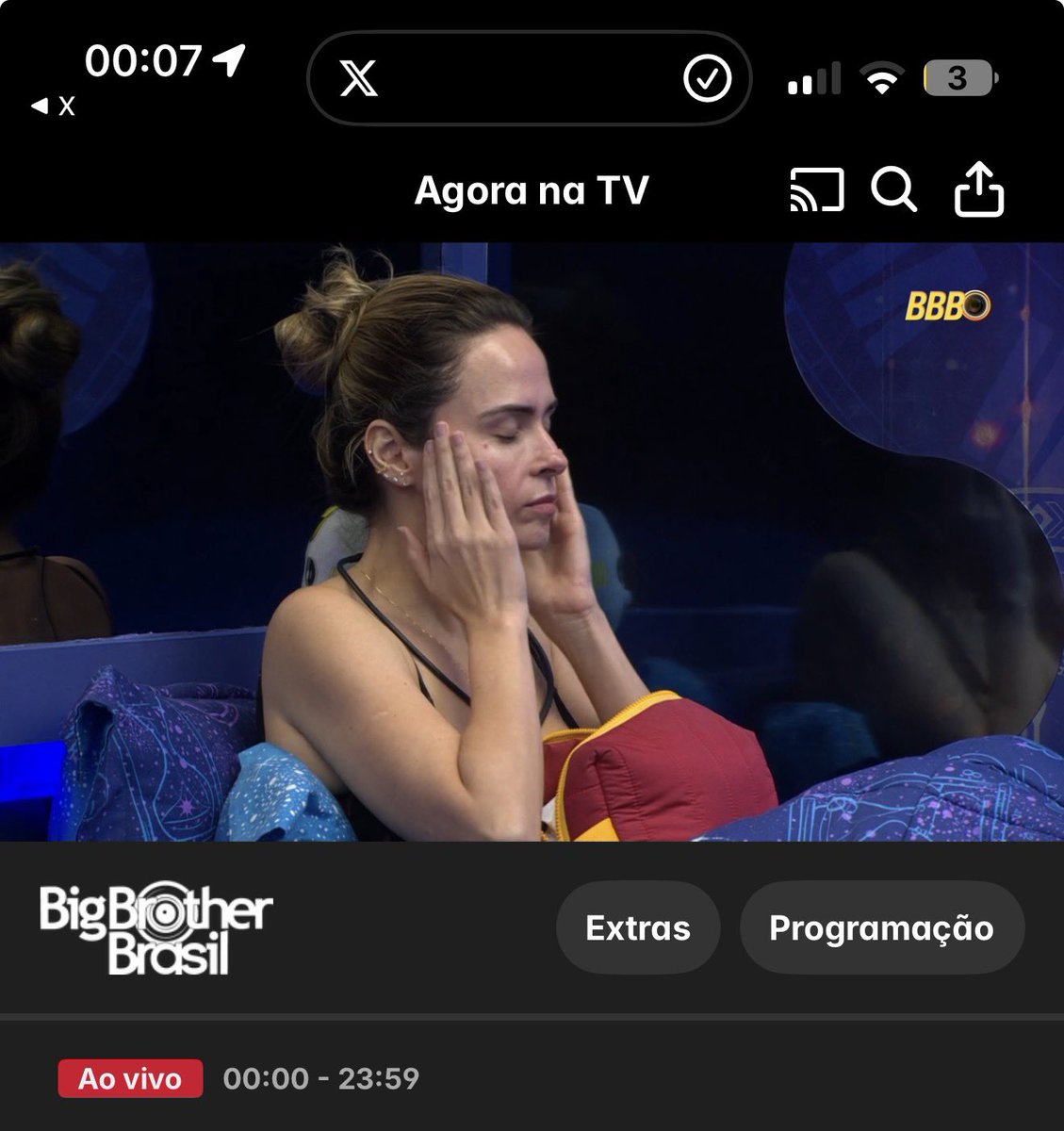 teamanabbb26's tweet photo. A câmera principal prefere filmar nossa campeã fzd skin care do que a chata da Jordana falando sozinha 😂😂😂
#bbb26 #ANAPAULACAMPEÃ #foragabi #seajordana https://t.co/0RFL4RHGZw