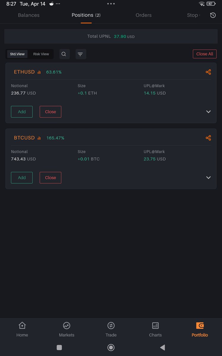 SkiAutomations's tweet photo. My indicator and my trades https://t.co/1ICbOn2sIJ