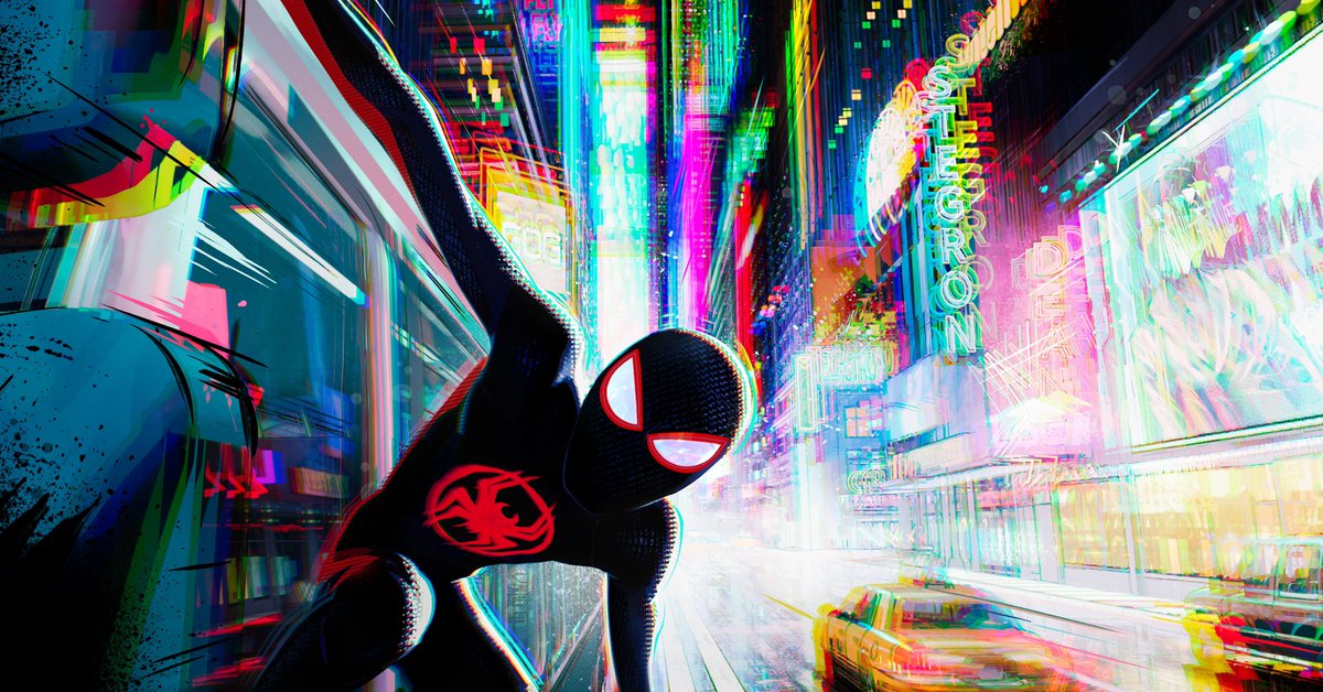 🚨 A CENA DE ABERTURA DE SPIDER-MAN: BEYOND THE SPIDER-VERSE ESTÁ SENDO EXIBIDA NA CINEMACON
