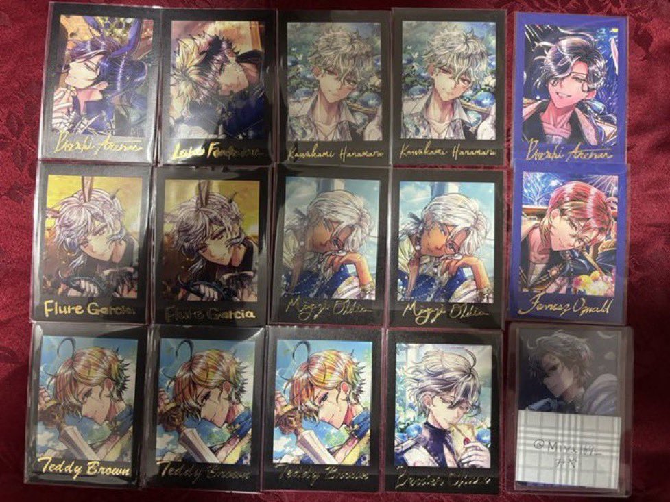 Miya169__'s tweet photo. 悪魔執事と黒い猫 あくねこ ぱしゃこれ 9弾 交換

譲)画像
バスティン ロノ フェネス シロ ナック ユーハン ラト ハウレス ハナマル フルーレ テディ ミヤジ ボスキ ベリアン

求)第9弾 アモン 箔押し

お取引3枚〜。

郵送のみ
お気軽にお声がけ下さい🙇‍⤵︎ https://t.co/xCwuILgu0R