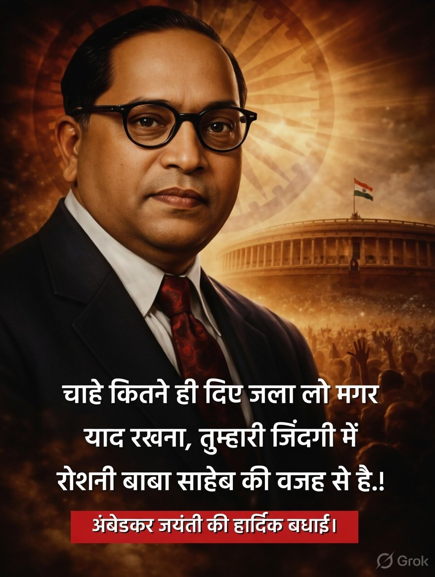 idsrishti's tweet photo. चाहे कितने ही दिए जला लो मगर याद रखना, तुम्हारी जिंदगी में रोशनी बाबा साहेब की वजह से है.!

अंबेडकर जयंती की हार्दिक बधाई।
#AmbedkarJayanti https://t.co/PwyyiRLhSC