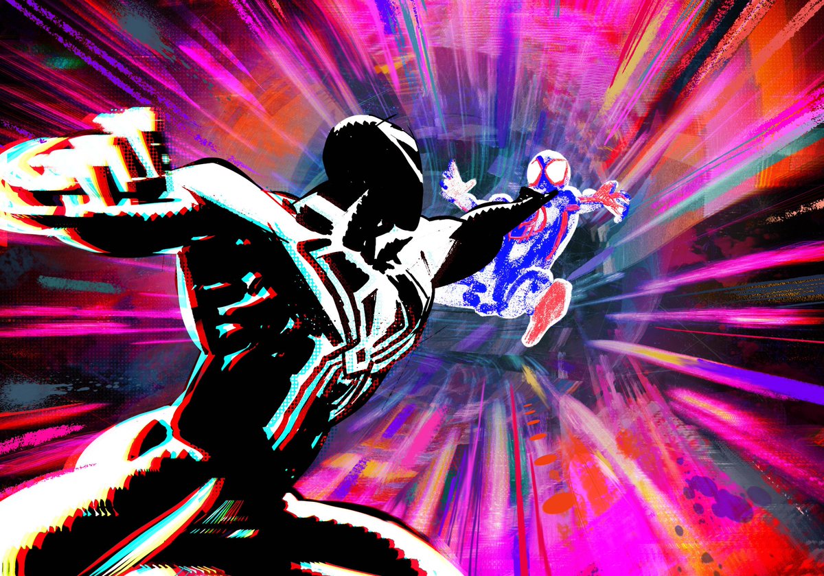 Cybrid101's tweet photo. NEW LOOK AT SPIDER-MAN: BEYOND THE SPIDER-VERSE https://t.co/XATpoSf6QB
