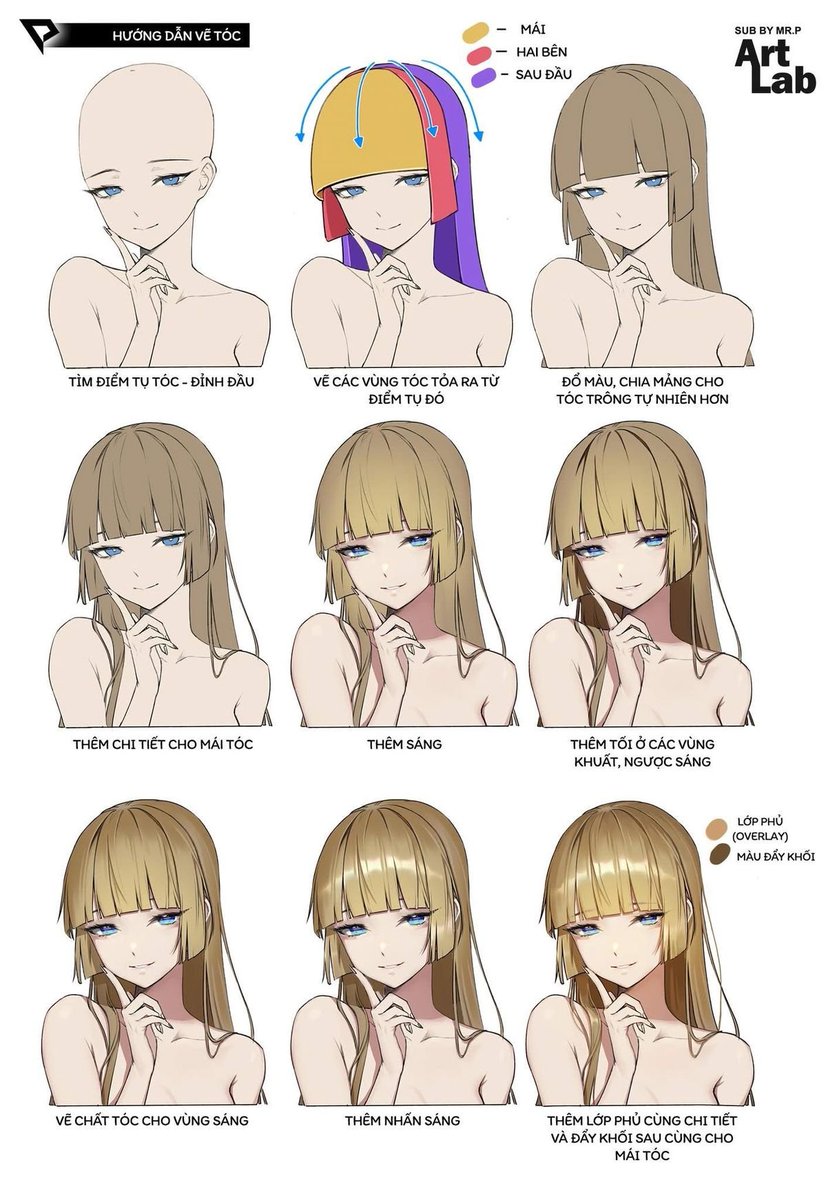 tryanglefor's tweet photo. How to draw female hair ✨
flow, volume &amp; shape made simple https://t.co/tjz6XwPw0y