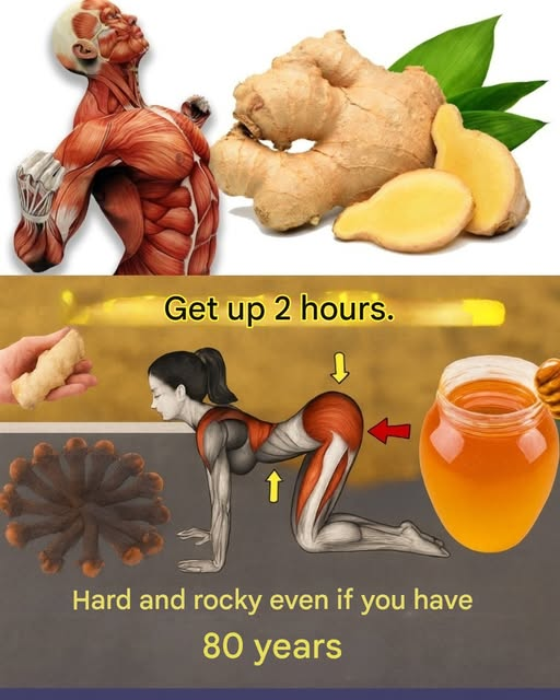 Mix ginger with cloves and see what it can do for you!
To continue receiving recipes, 
follow <a href="/HealthOrganica_/">Health Organica</a> and say something... 

t.me/healthorganica For more.
Thank you!