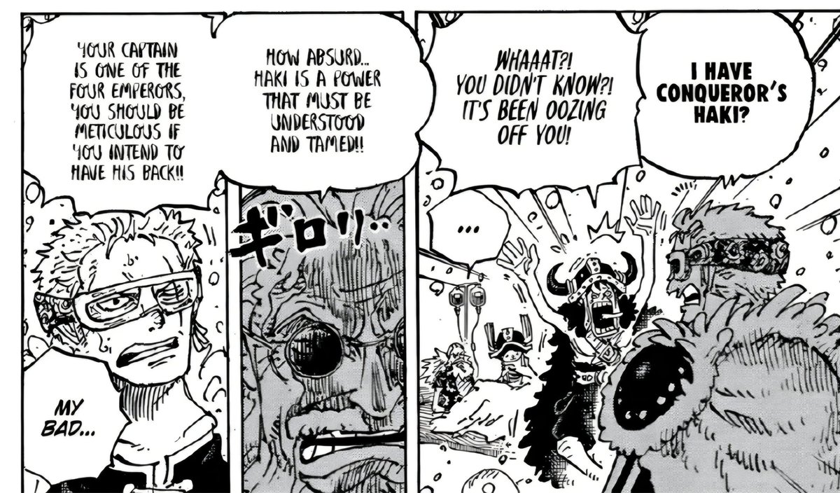 Calm_ecstacy213's tweet image. #ONEPIECE1180
We will witness insane zoro sanji gas in the next coming chapters trust, they ain't going down and not getting back up, I'm guessing gaban has something to do with it too