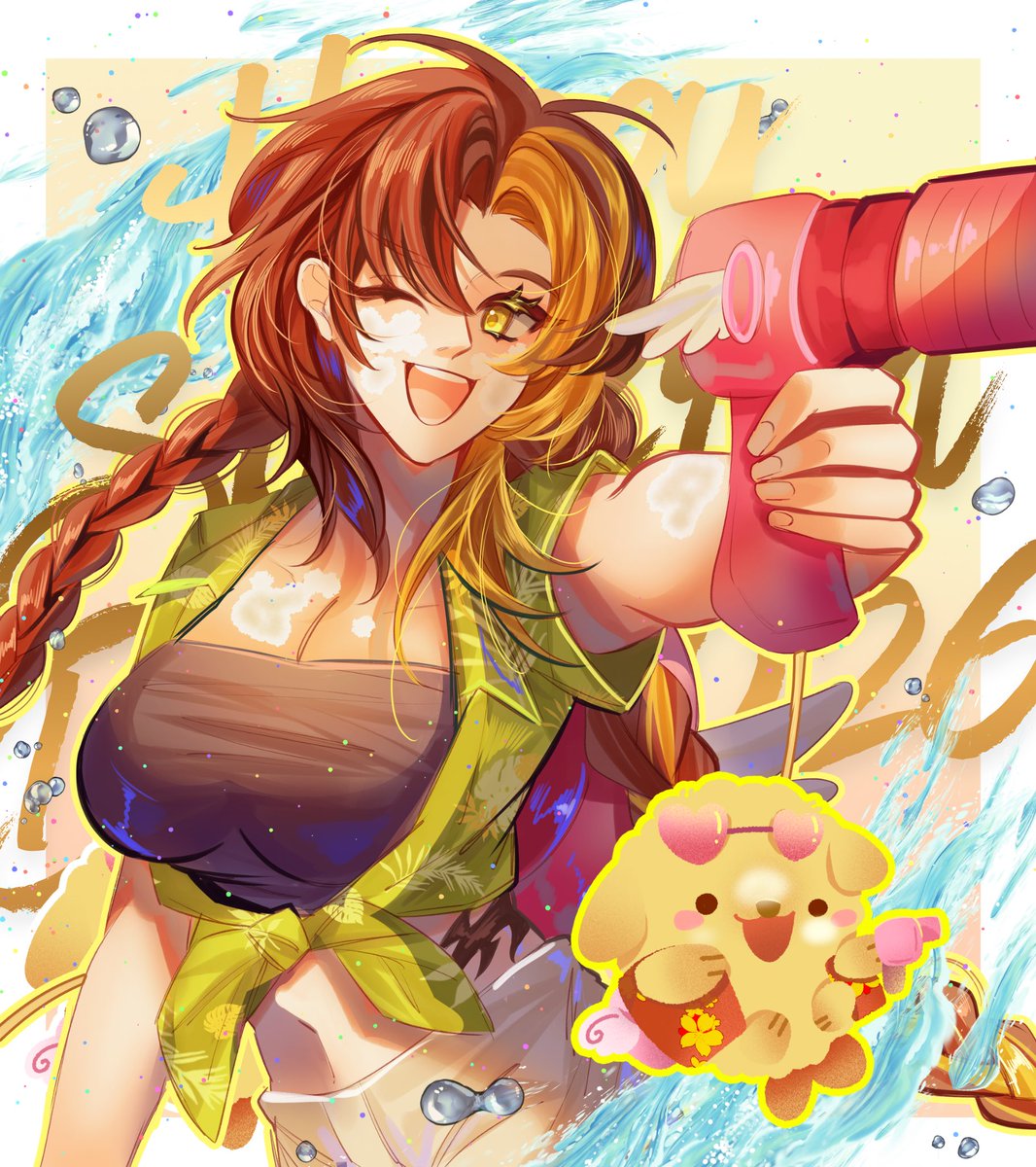 Happy Songkran Day 2026!🫶🦐
สุขสันต์วันปีใหม่ไทยนะคะ อะปะแป้งปะแป้งงง🙌💦
cr. @.lannia25
#NewProfilePic #Micaela_Michelle #JVProject