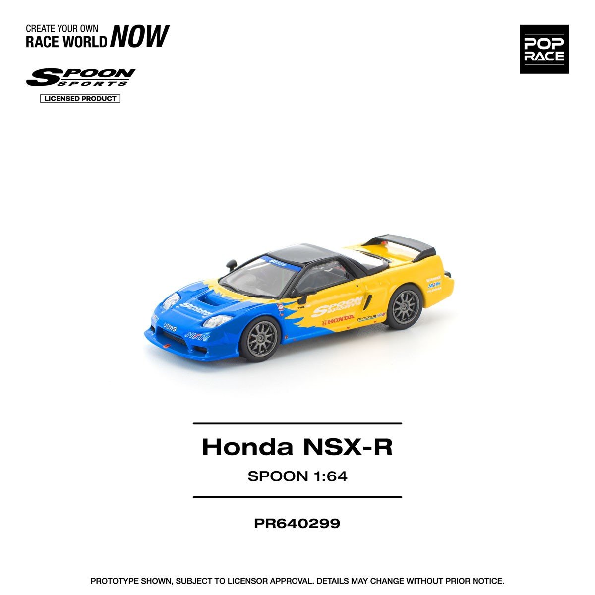 hobbysearch_mc's tweet photo. 【ミニカー予約】POP RACE(ポップレース)
1/64 ホンダ NSX-R スプーン
予約開始です!→ https://t.co/RIELU34MeD
SPOON仕様&リバリーのNSX-Rが登場!
リアハッチ開閉ギミックで、C32B V6エンジンを再現。
#NSX #Honda #NA2 https://t.co/BmMYA8zCBb