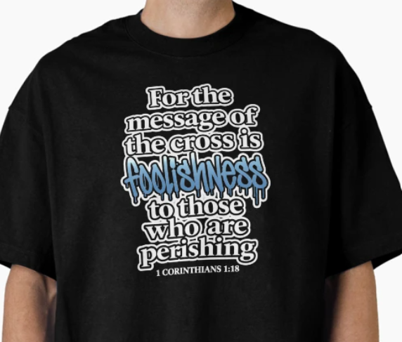 EarthUnderway's tweet photo. 1 Corinthians 1:18- new design available
https://t.co/hGcoCDaOsS
#christianapparel #christianclothing #JesusIsLord #bibleverseshirt #christiandesigns https://t.co/VIY2ZzYoIQ