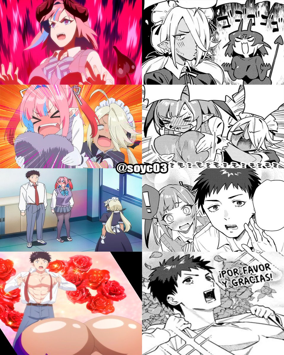 soyc03's tweet image. Mistress Kanan is Devilishly Easy ep2 - Anime vs Manga
.
.
#KanansamawaAkumadeChoroi #Romcom #Anime2026 #Shonen