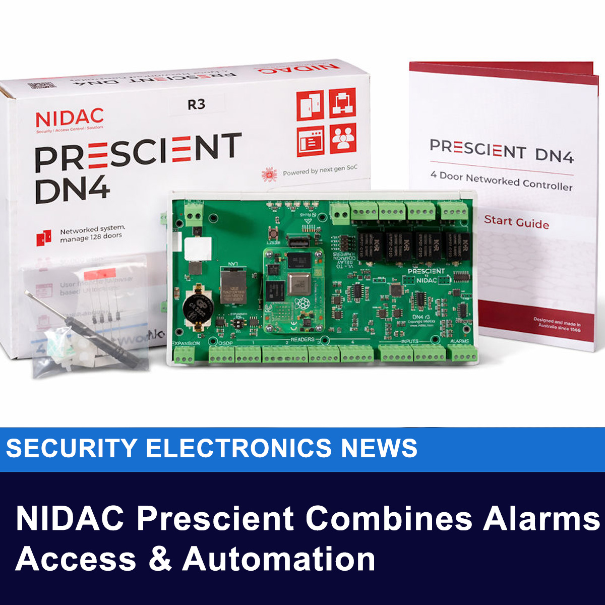 SecElecMag's tweet image. sen.news/nidac-releases…
Melbourne-based security manufacturer NIDAC has released its Prescient 2.7 firmware update combining intrusion detection, access control and automation within a unified system architecture designed for scalable deployments.
#accesscontrol #alarms #security