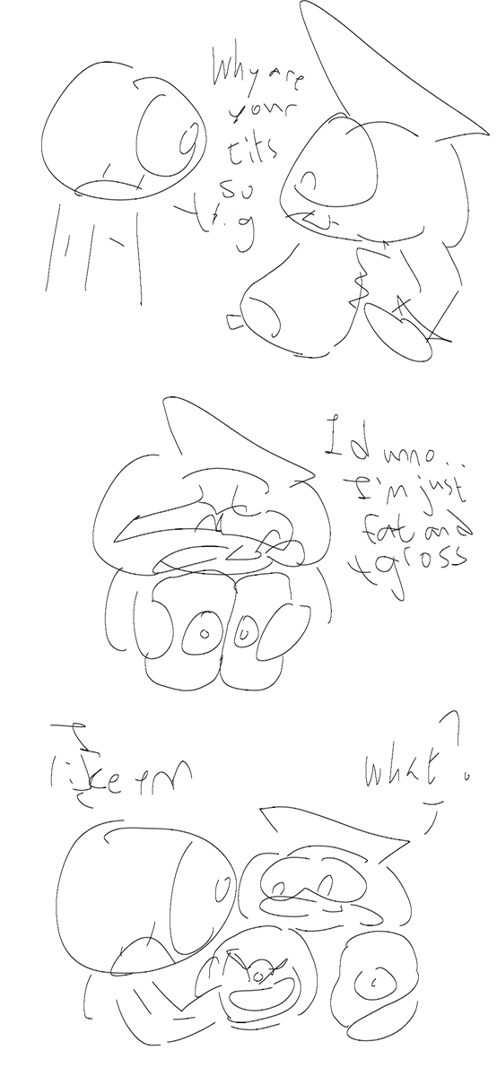 spooky_nope's tweet image. Hypothetically if Pump had titties