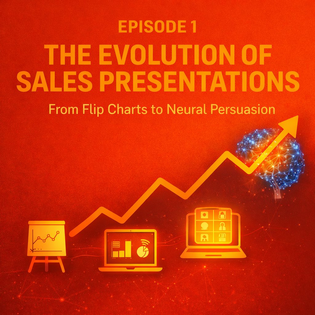 jeff_mildon's tweet image. NEW PODCAST: Presentation Dynamics
Episode 1 is LIVE: “The Evolution of Sales Presentations”
From flip charts  to neural persuasion

Podcast Links:
Spotify
open.spotify.com/show/7eURxrbdj…
Apple Podcasts
podcasts.apple.com/us/podcast/pre…
#Sales #Presentations #Podcast