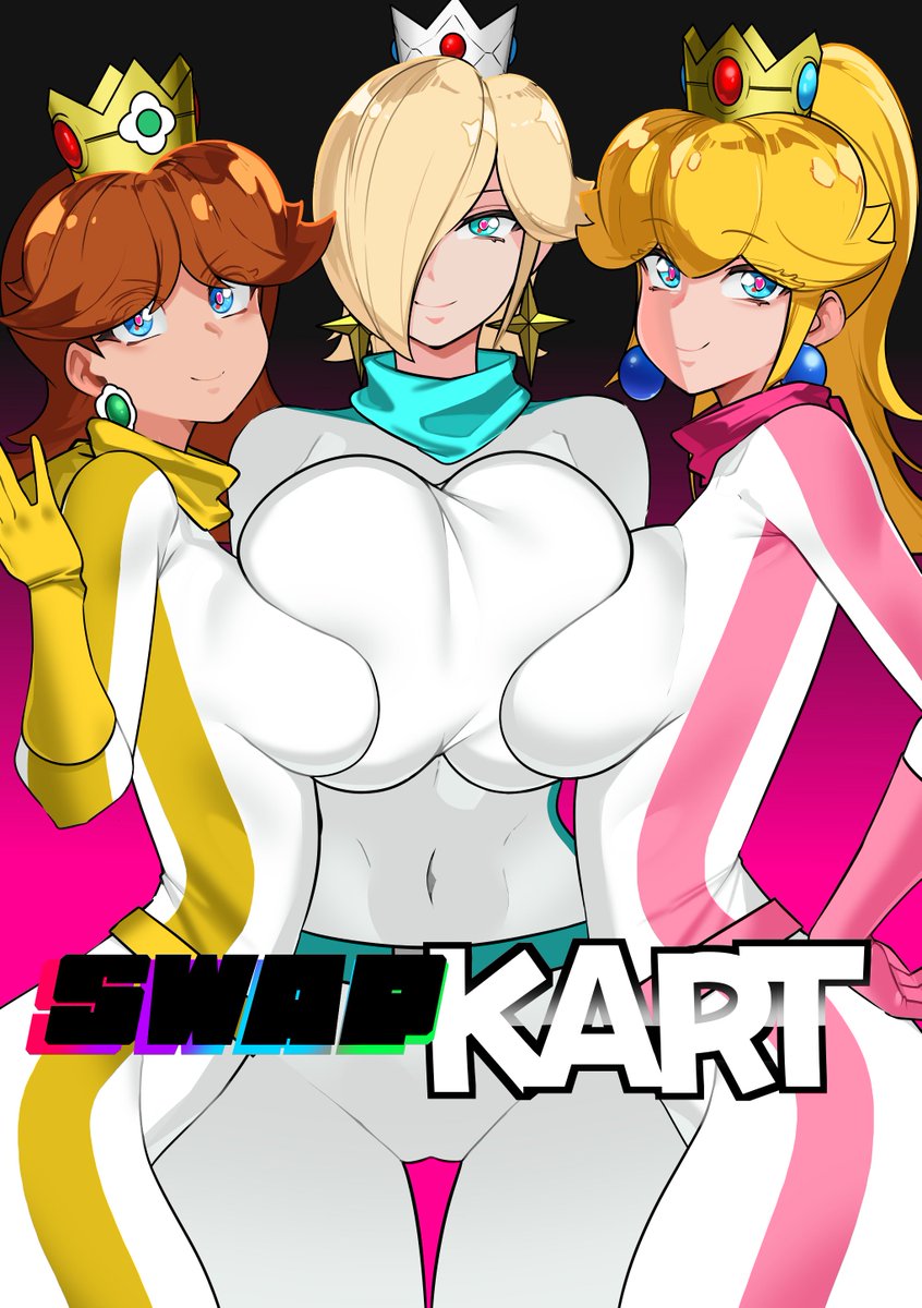 SingularityTsf's tweet photo. Here is our newest Doujin Release featuring Princess Peach, Daisy as well as Rosalina! With a whopping 24 Pages of Spicy Goodness, which you can buy now for Early Access on our Patreon!  #bodyswap #Rosalina #PrincessPeach #入れ替わり https://t.co/6IC87HUhWf