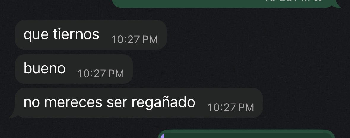 Que tal la otra ?????
Disque regañado .-.