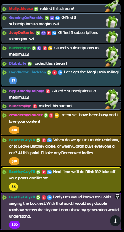 megimu32's tweet image. What a NIGHT 🥹

Thank you to everyone, to @rumblevideo @GamingOnRumble, and to the MEGIBYTES for such an incredible and fun stream!!

And shoutout to the perfectly timed technical difficulties right before we went live 😭 appreciate y’all being patient through that..

All the