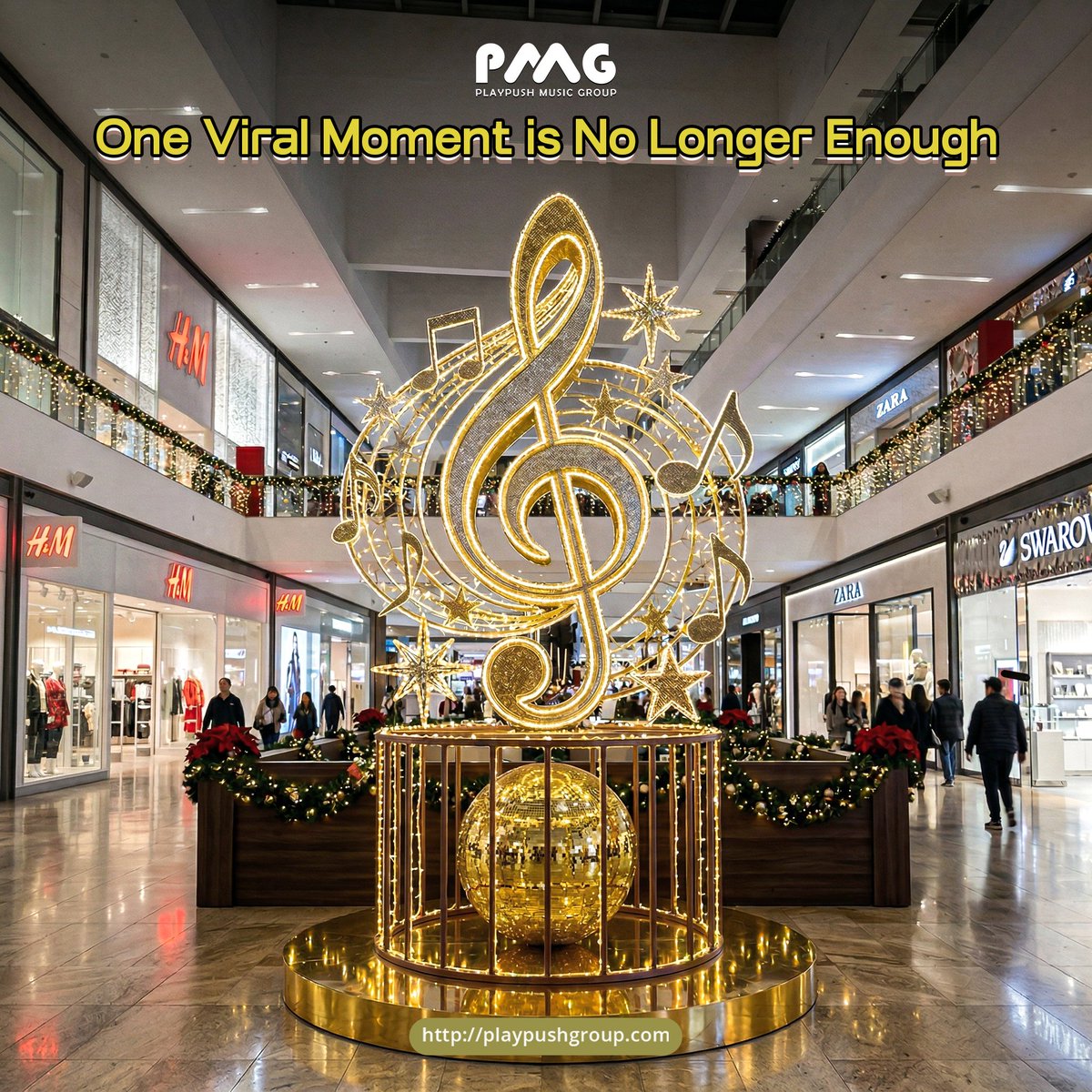 PlayPush_Music's tweet photo. PMG : Is One Viral Moment Enough Anymore?
Seen quick spikes, short-lived attention.
✅ Virality vs longevity
✅ One-time exposure vs repeat usage
✅ Reach vs continuous loops
🌐 https://t.co/ikVRC3VWac
#MusicMarketing #DigitalMedia #ContentFlow #MusicExposure #StreamingCultura https://t.co/biKCAHR9LD