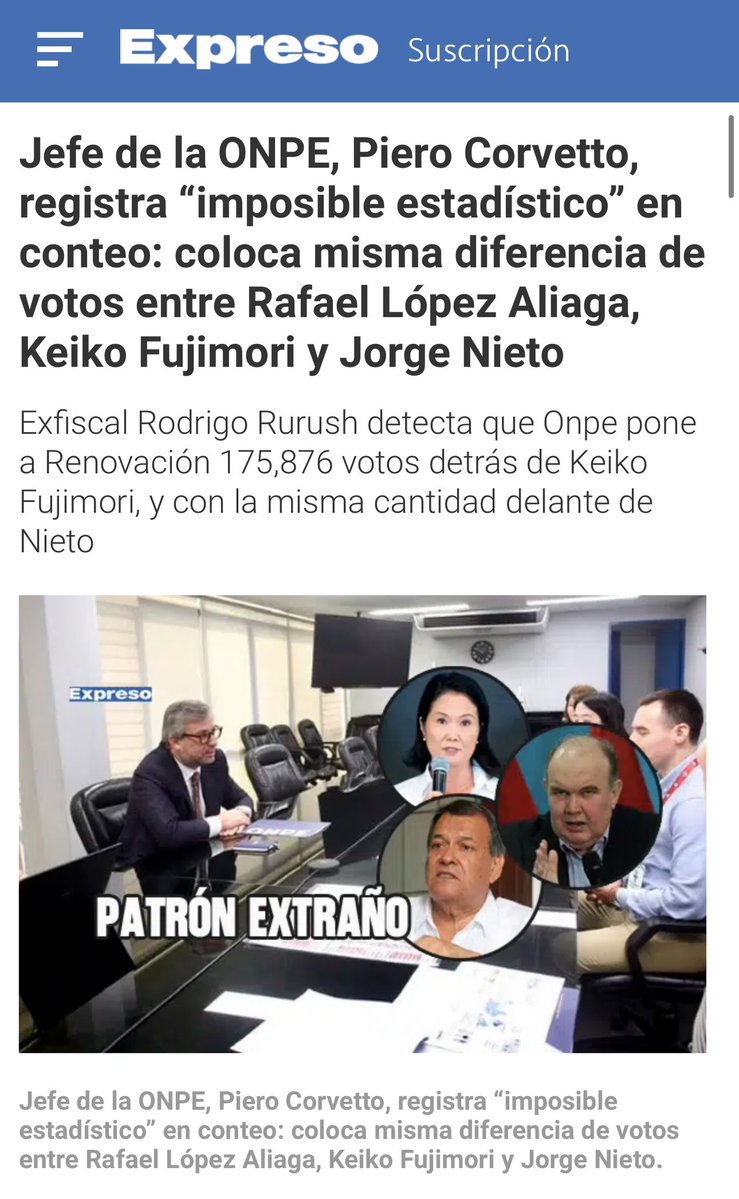 Luis Pesantes tweet media