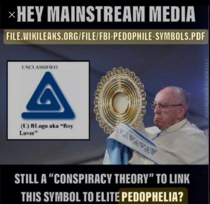 GermanicFren's tweet photo. @miguelifornia nice to see a lot of catholics figuring it out that the vatican is a corrupt institution though.

i mean they should care if they care about children being trafficked or the harvesting of adrenochrome https://t.co/kN7nqHBa4w