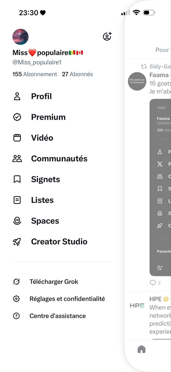 Miss❤️populaire🇸🇳 tweet media