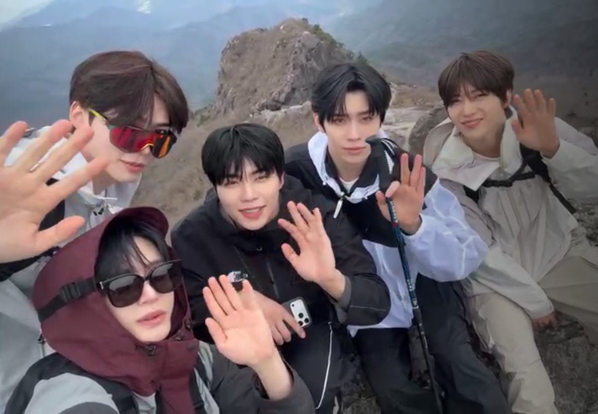 登山コンテンツ？ㅋㅋㅋ