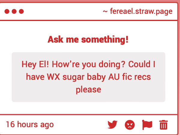 El 🦋🌸 @ WangXian Fic Master thread📌 tweet media