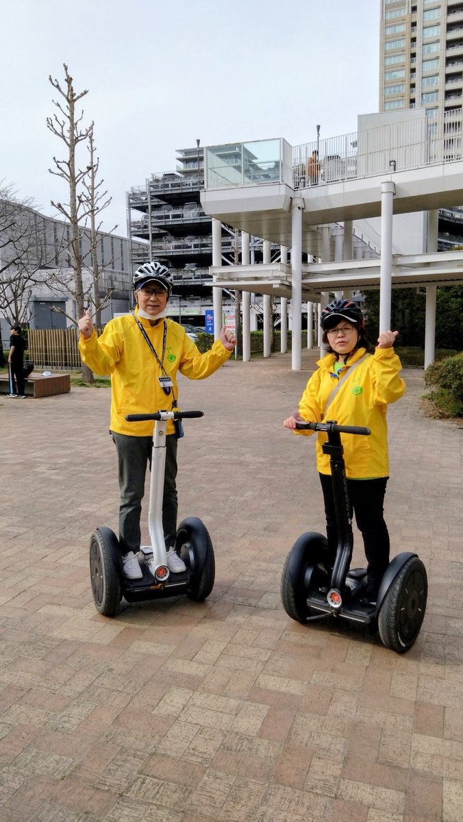 KaSegwayClub's tweet photo. 4月26日日曜日、桜の時期は終わりますが、緑の美しい柏の葉でセグウェイ体験会開催します。
https://t.co/TYkW606EPv https://t.co/BecF22y1TE