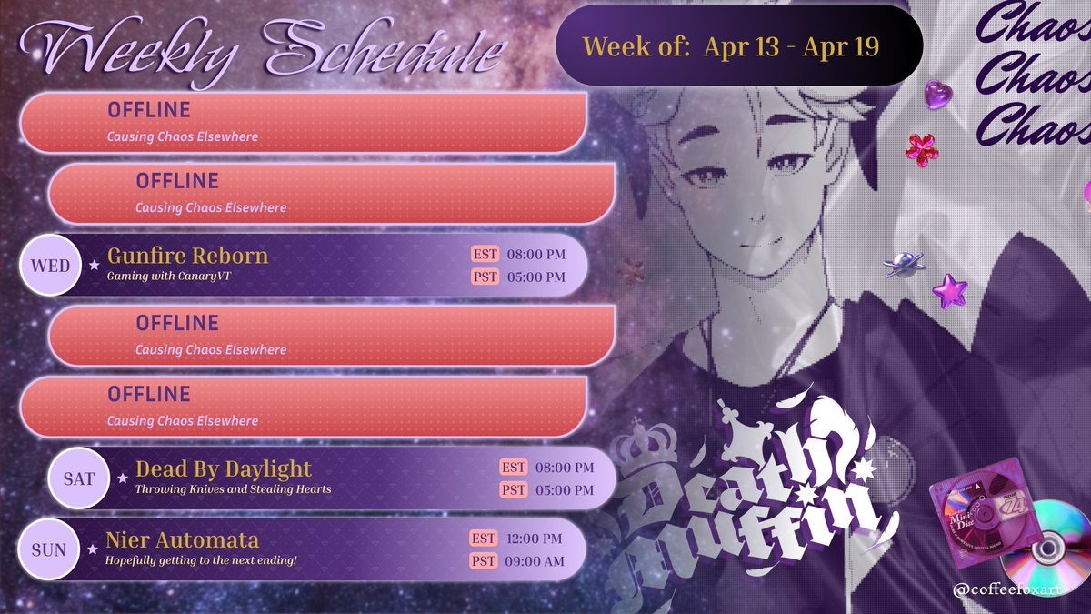 DeathMuffin 👑💜✨Vtuber & VA tweet media